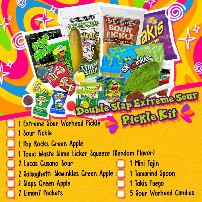 Mrs. Klein's Chamoy Pickle Kit Rustito's Dulces