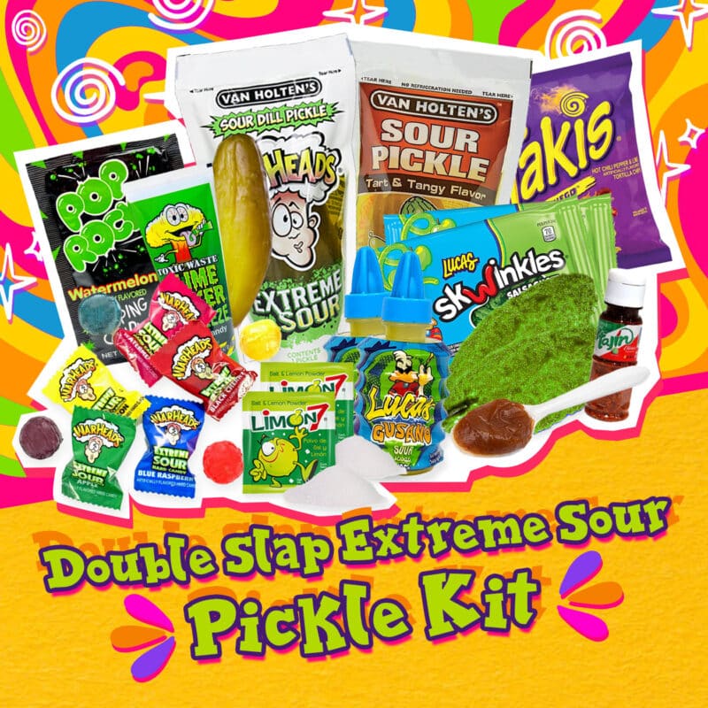Double Dill Chamoy Pickle Kit Rustito's Dulces