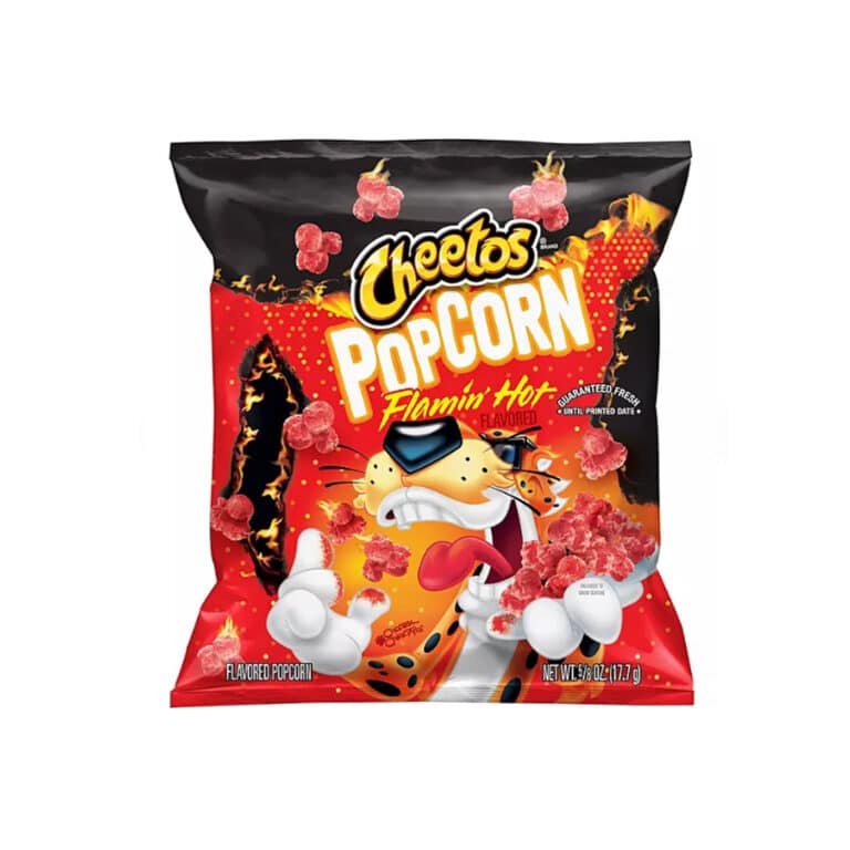 Cheetos Flamin' Hot Popcorn Flavored Snacks Rustito's Dulces