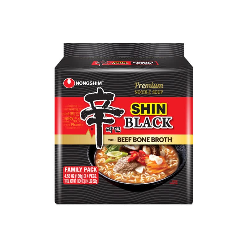 Nongshim Shin Black with Beef Bone Broth 130g